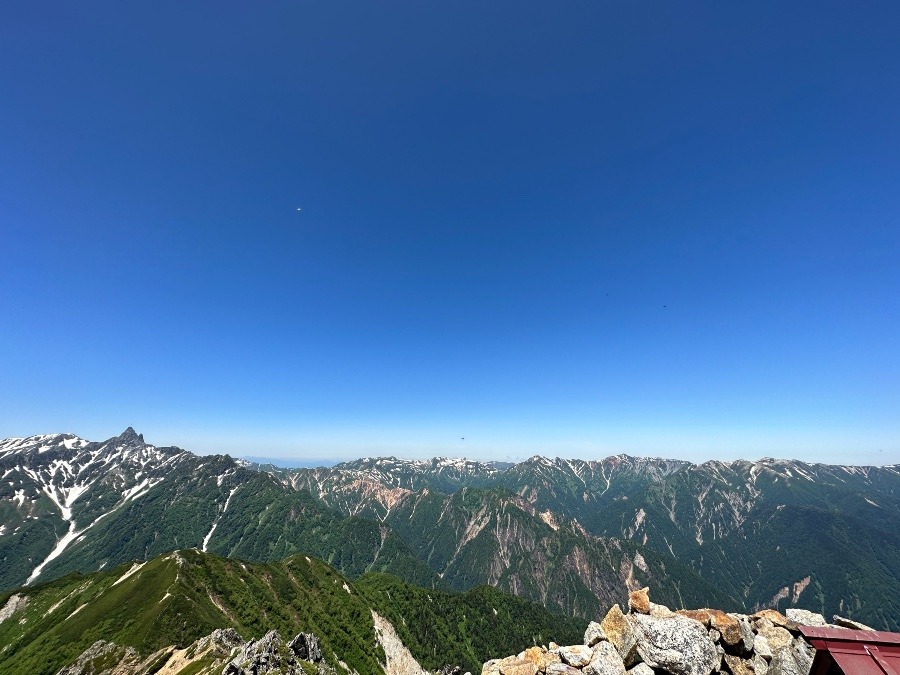 大天井岳からの〜⛰️