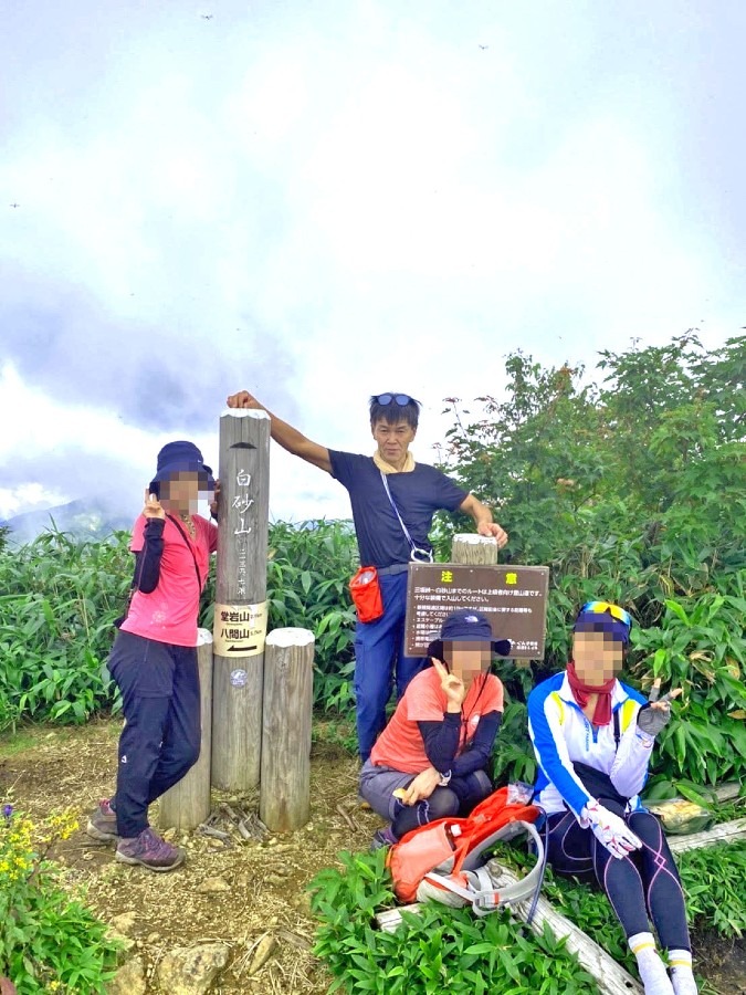 群馬 県境稜線トレイル「白砂山」＆野反湖バンガロー泊