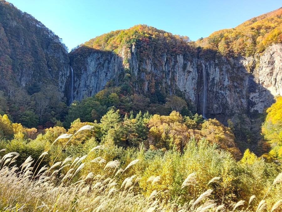 米子大瀑布（長野県須坂市）