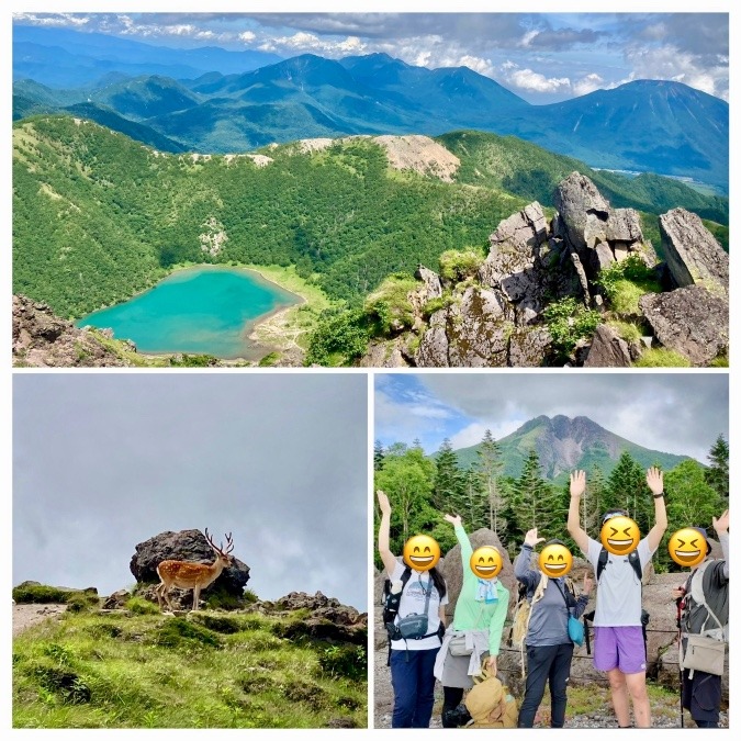 日光白根山　晴れたどー！