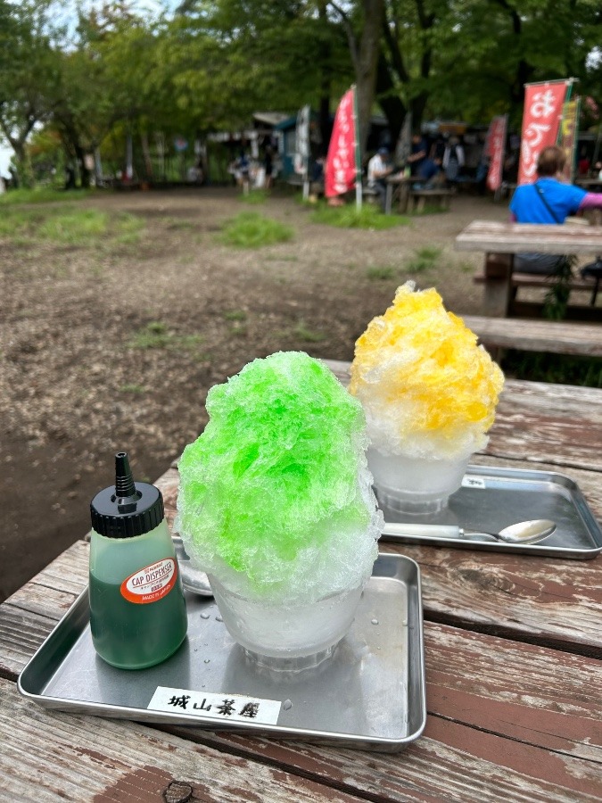 小仏城山のかき氷🍧