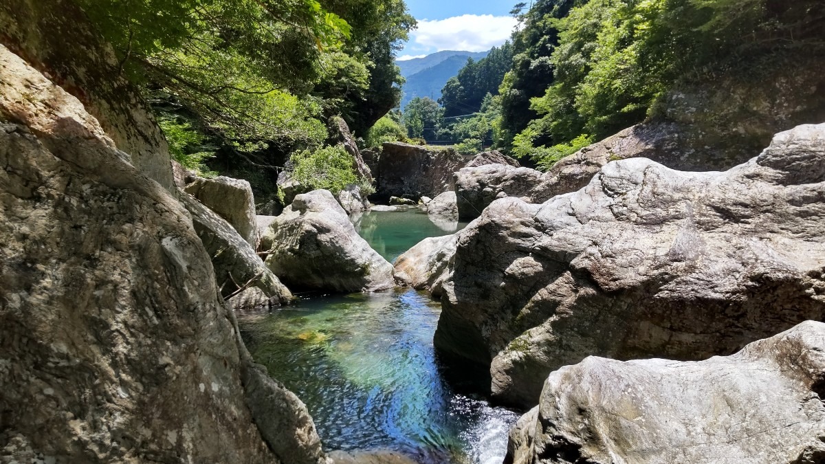 中津渓谷 (高知  仁淀川)