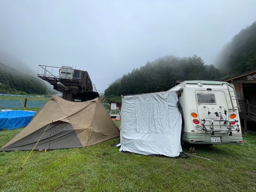 キャンピングカーで行く登山仲間募集