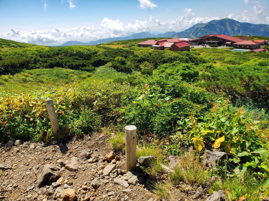 白山　室堂と別山