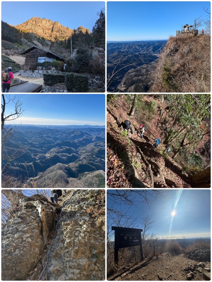 50s 奥久慈男体山(茨城県) 年内最後の山納め(無雪山行)