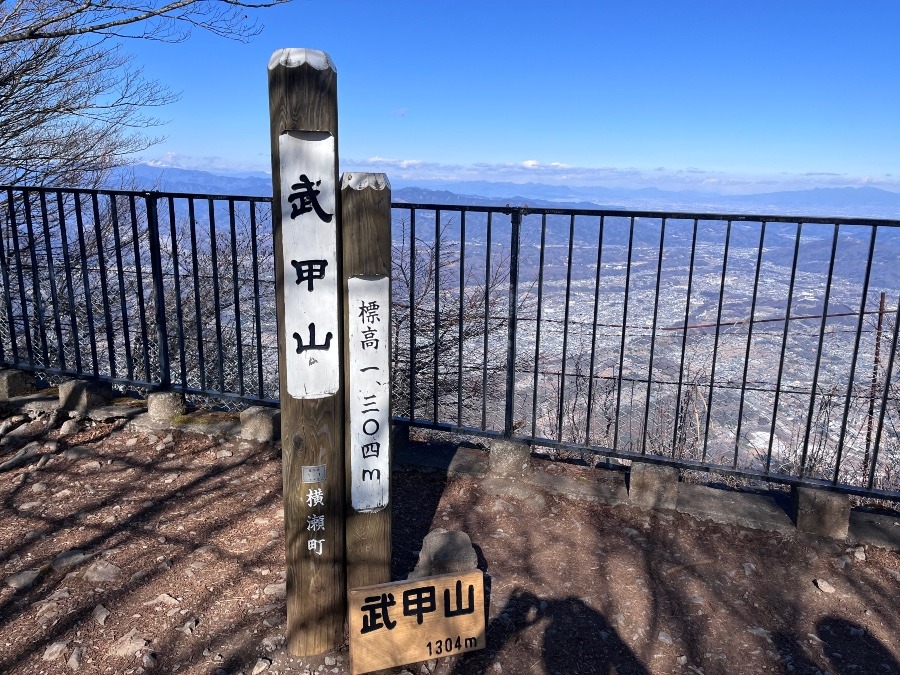 1月25日　武甲山