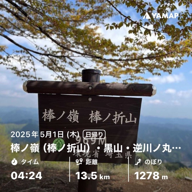 オレの棒ノ折🏔️