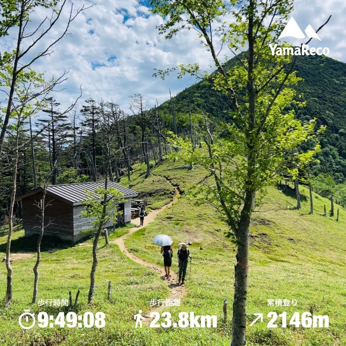甲武信ヶ岳・三宝山・破風山(2025.06)