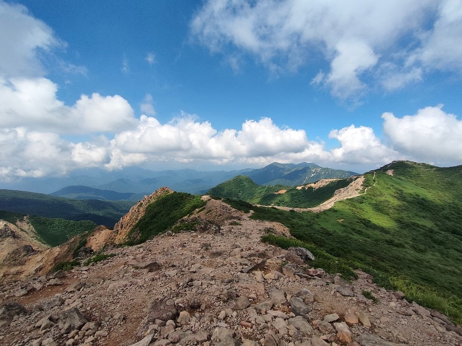 2025年7月那須の朝日岳
