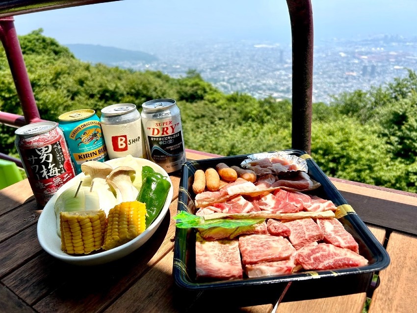 【摩耶山の掬星台でBBQ】ご一緒しましょう🍖
