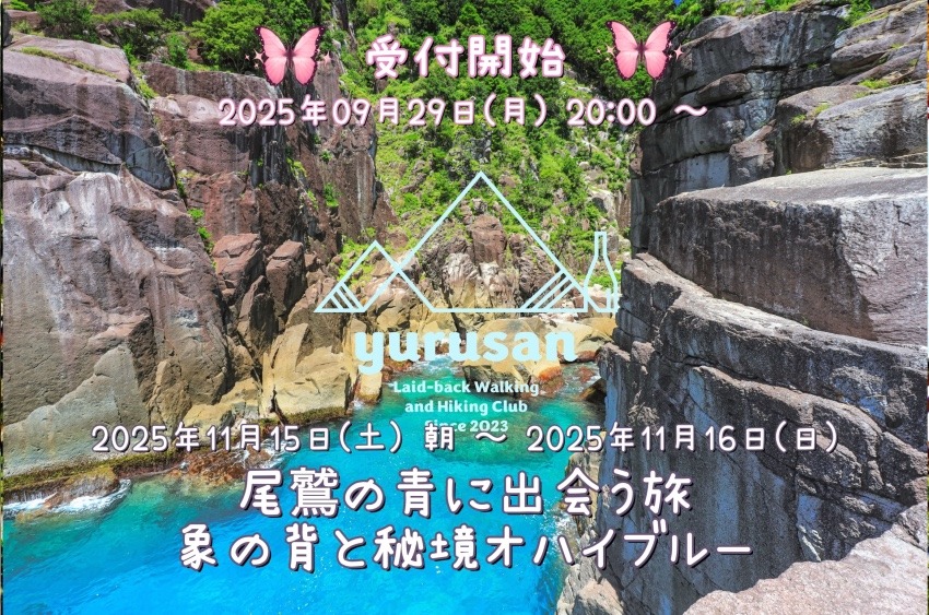 【20代〜40代の登山仲間募集】便石山の象の背とオハイ