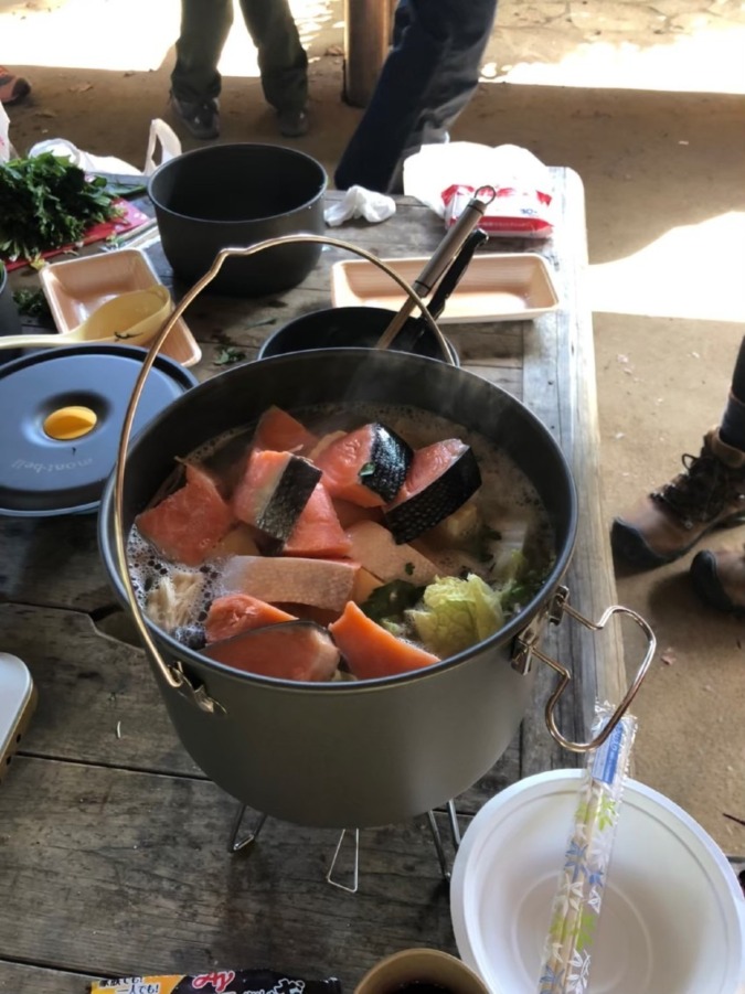 11/2（日）山ご飯　山と海