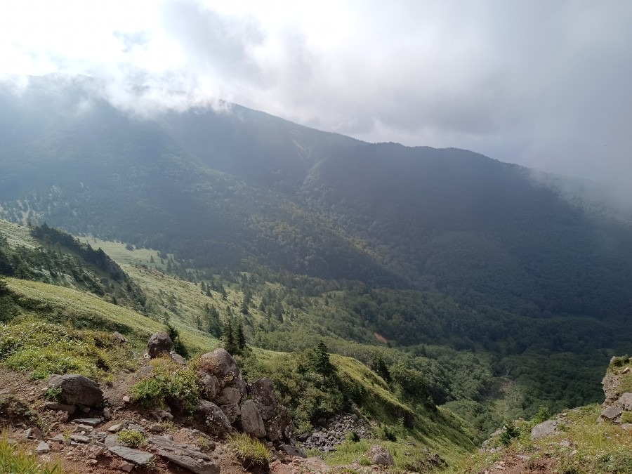 根子岳から四阿山