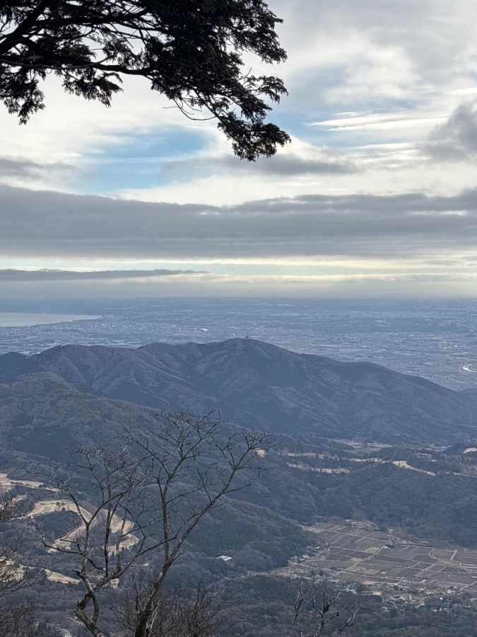 筑波山から