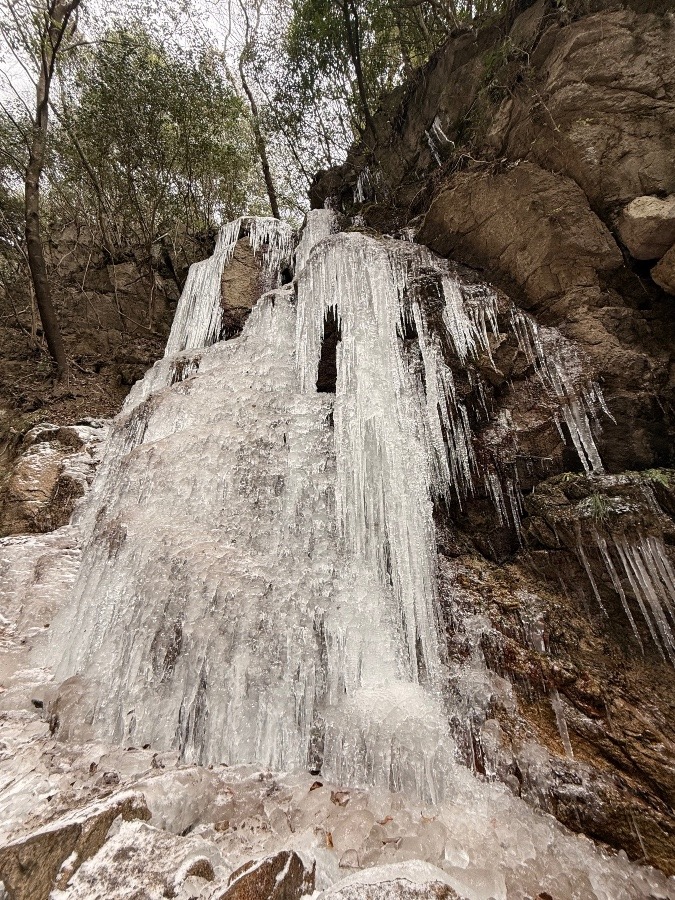 カスケードバレーの氷瀑