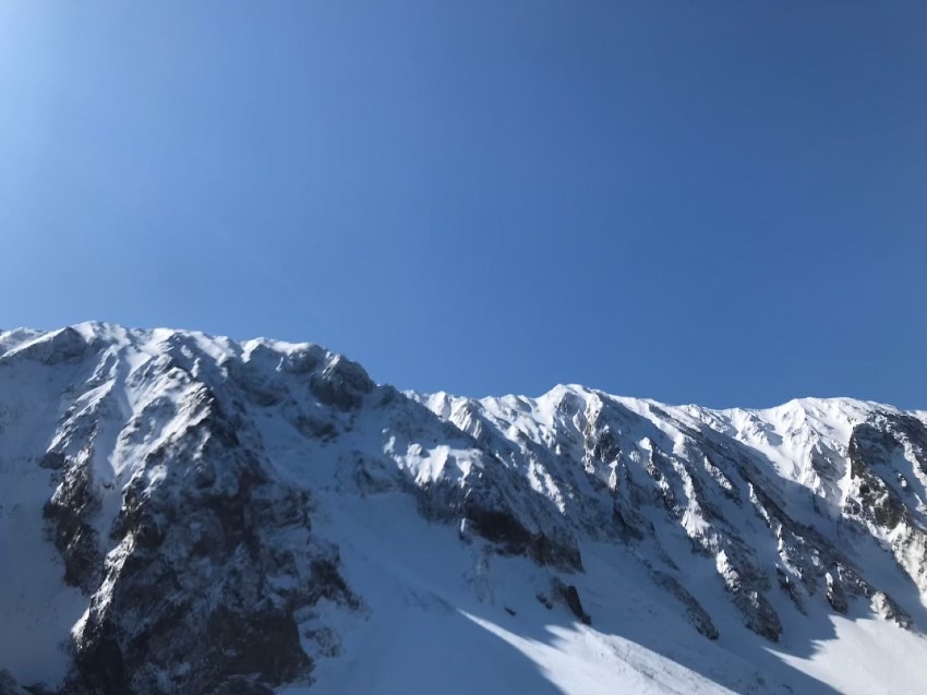 3/14-15 春の雪山大山