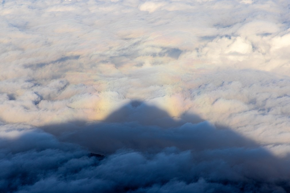 剱岳でのブロッケン