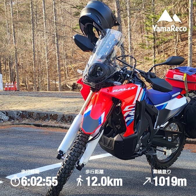 2026.03.22.瑞牆山(無料駐車場→時計回り周回)