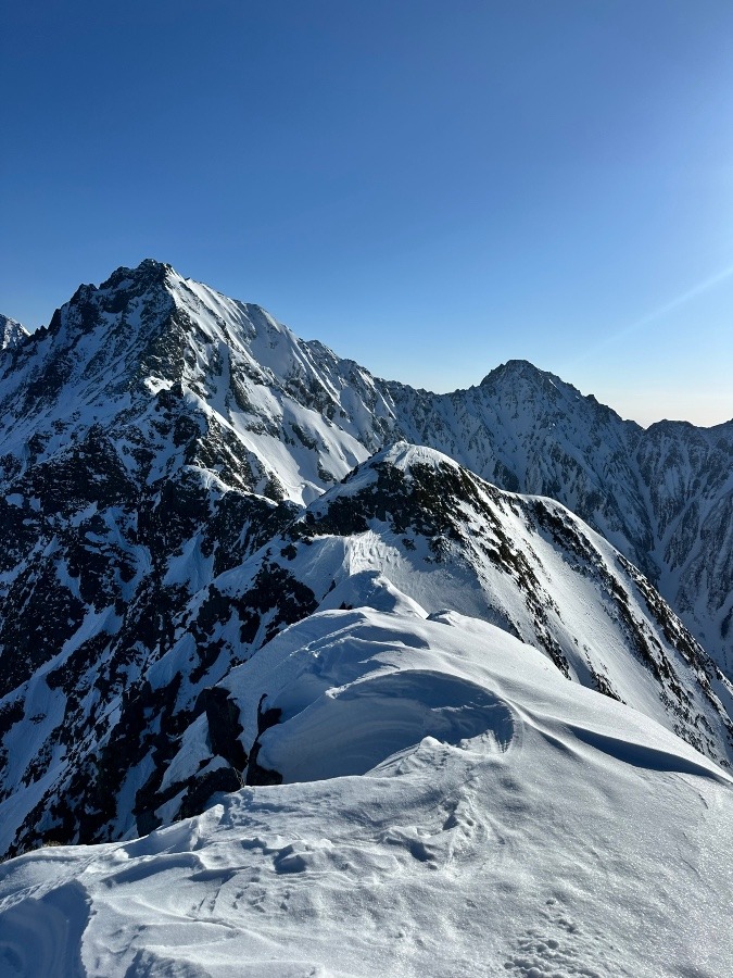 西穂高　主峰
