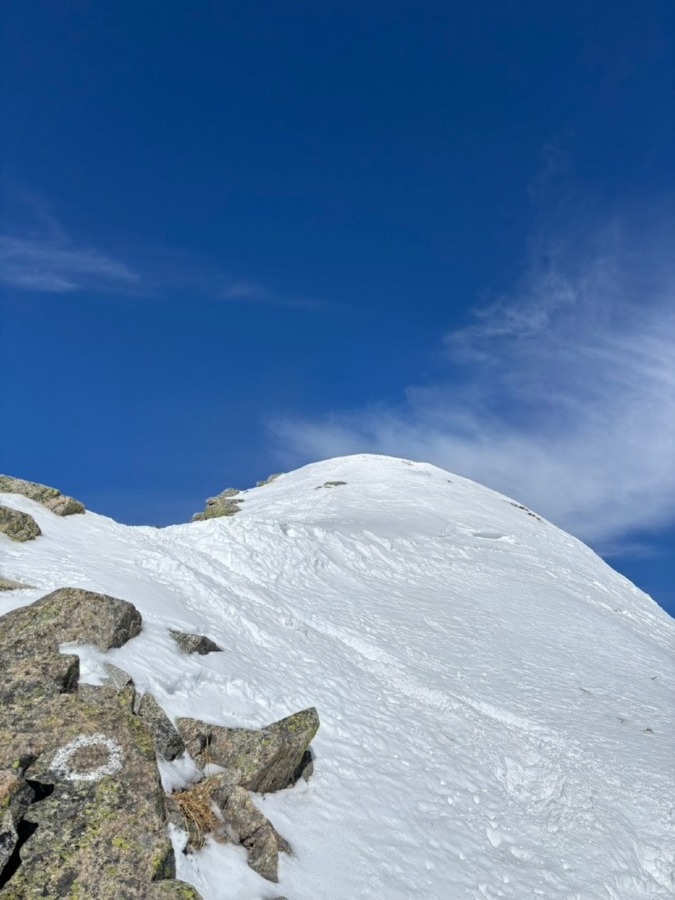 西穂高岳 日帰り 3月28日(土)