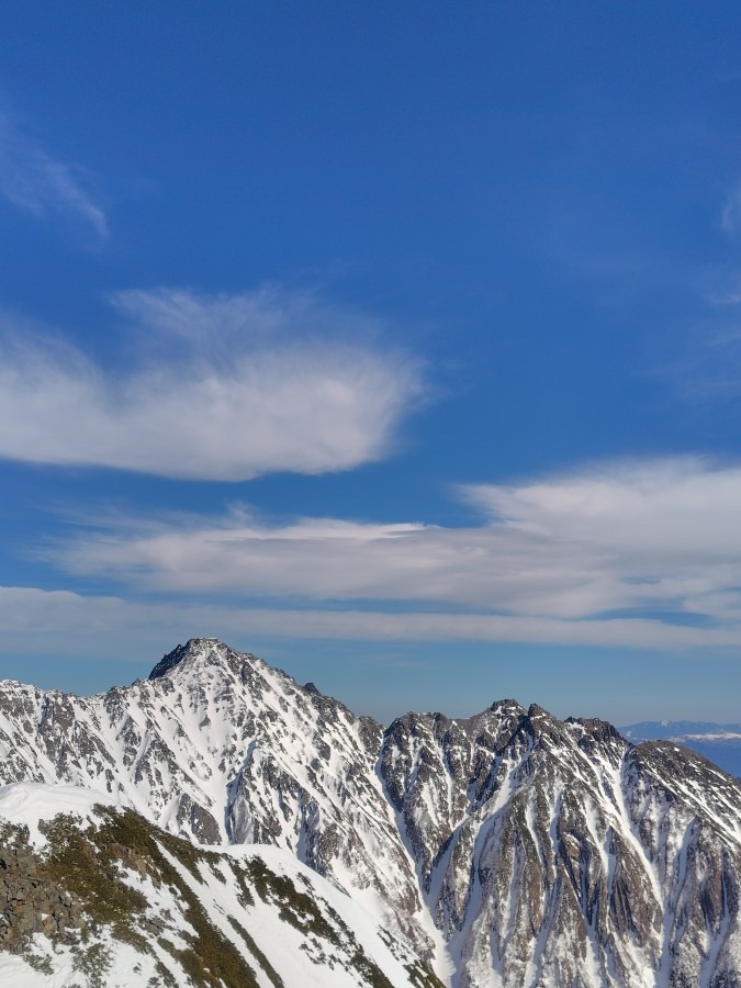 西穂高岳山頂からの景色　2026.2