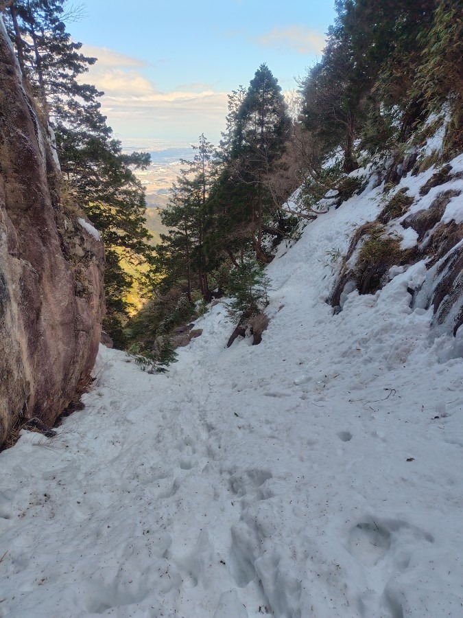 御在所岳　藤内沢