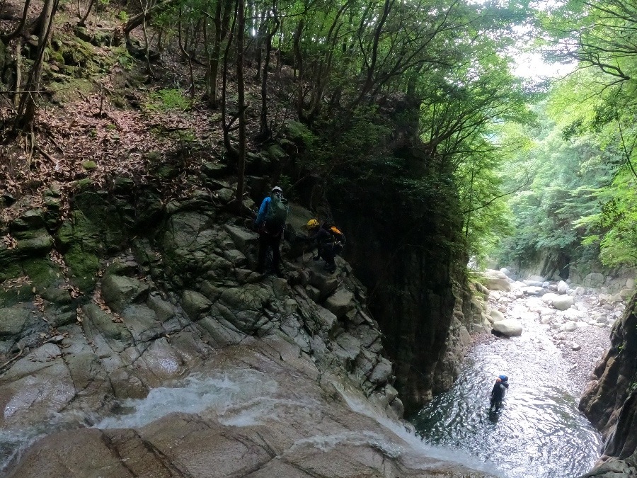 沢登り 蛇谷