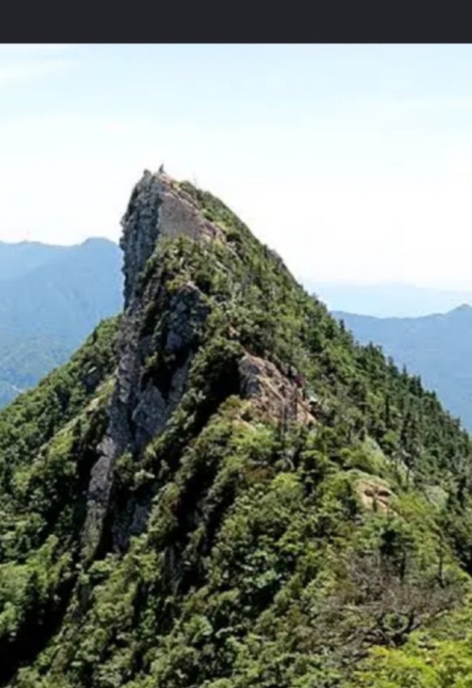 7/1 日本百名山 石鎚山