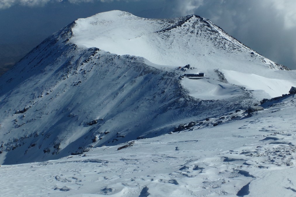 御嶽山　摩利支天山からの景色