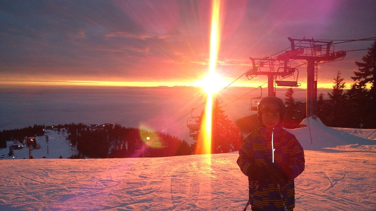 Mt. Grouse Sunset