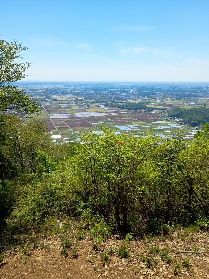 大平山→晃石山