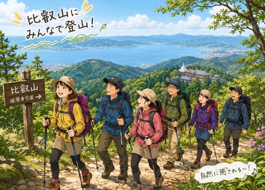 【参加者募集】比叡山の風鈴参道と歴史を歩く、夏の比叡山