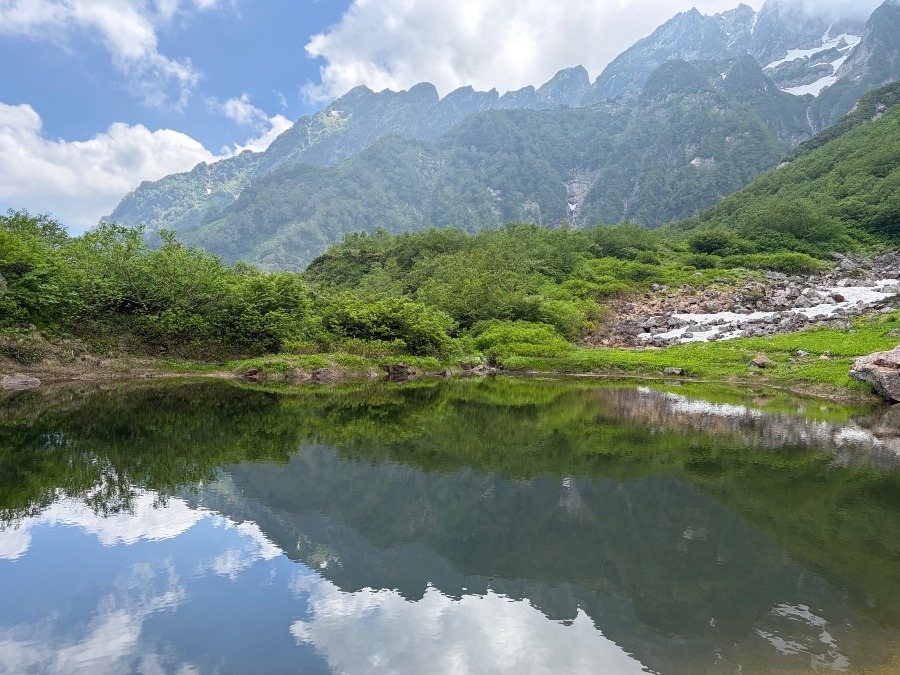 裏剱　池の平小屋へ行ってきました
