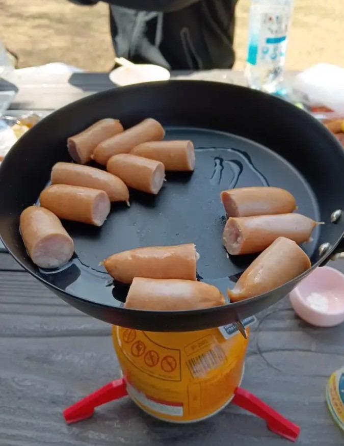 掬星台でお山ご飯